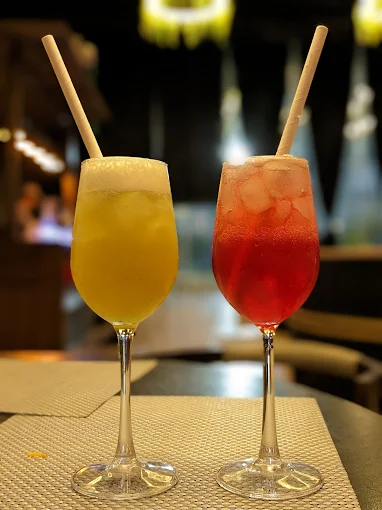 Colorful mocktails